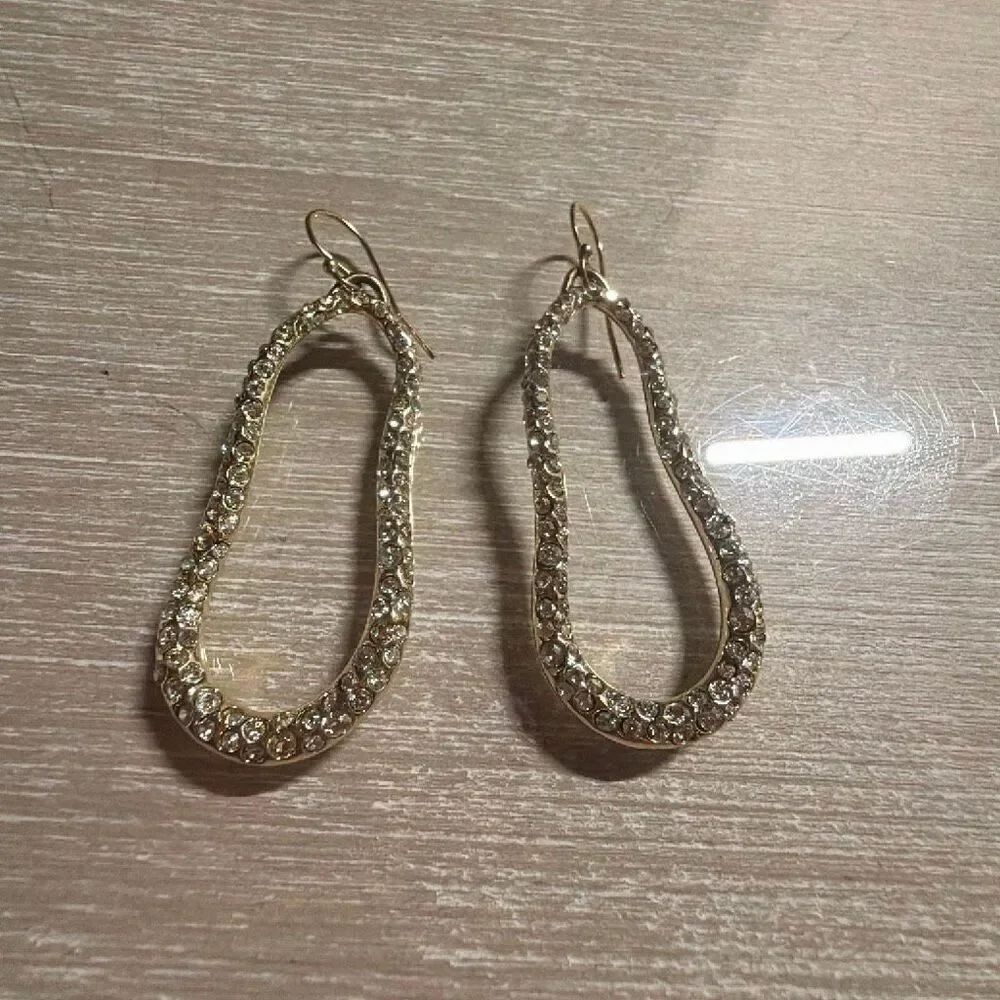 Alexis Bittar gold earrings